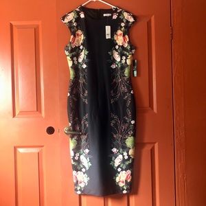 Womens NY & Company stretch floral dress